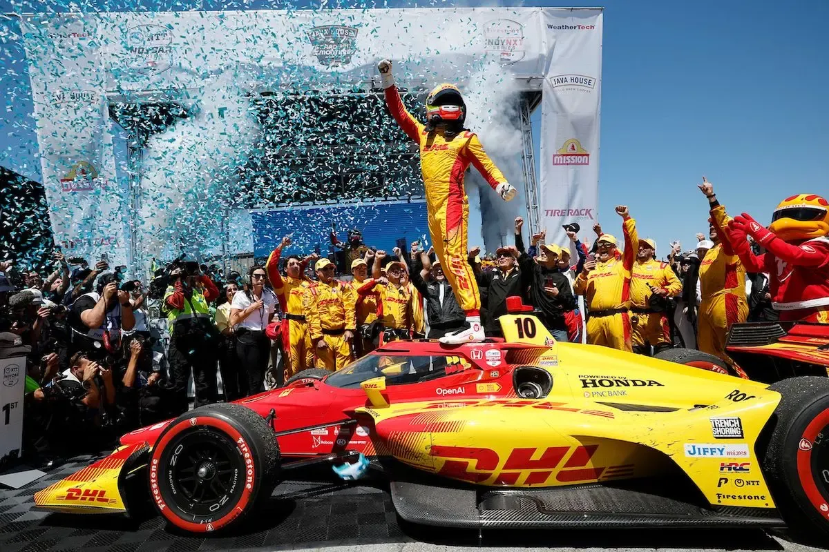 Alex Palou and Honda victorious at Laguna Seca